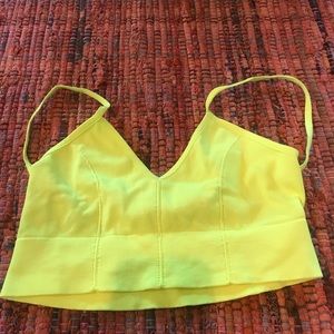 Neon cami bra